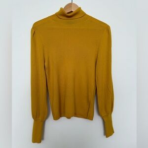 J.crew 100% Merino Wool Mustard Yellow Women's Sweater